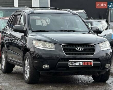 Черный Хендай Санта Фе, объемом двигателя 2.2 л и пробегом 280 тыс. км за 10700 $, фото 9 на Automoto.ua