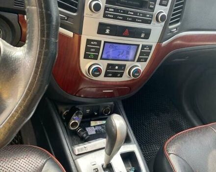 Черный Хендай Санта Фе, объемом двигателя 2.2 л и пробегом 245 тыс. км за 7700 $, фото 12 на Automoto.ua