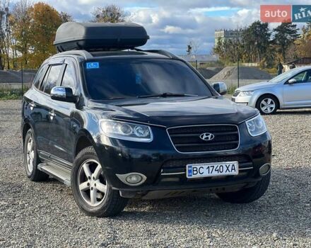 Черный Хендай Санта Фе, объемом двигателя 2.7 л и пробегом 208 тыс. км за 8700 $, фото 2 на Automoto.ua