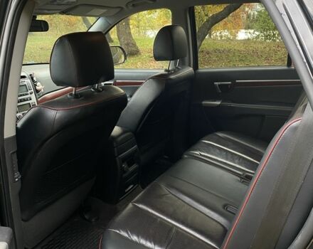 Черный Хендай Санта Фе, объемом двигателя 2.2 л и пробегом 267 тыс. км за 10000 $, фото 5 на Automoto.ua