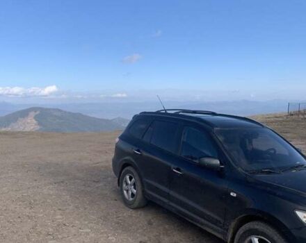 Черный Хендай Санта Фе, объемом двигателя 2.19 л и пробегом 220 тыс. км за 10000 $, фото 10 на Automoto.ua