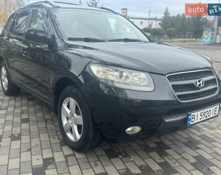 Черный Хендай Санта Фе, объемом двигателя 2.66 л и пробегом 223 тыс. км за 7900 $, фото 4 на Automoto.ua