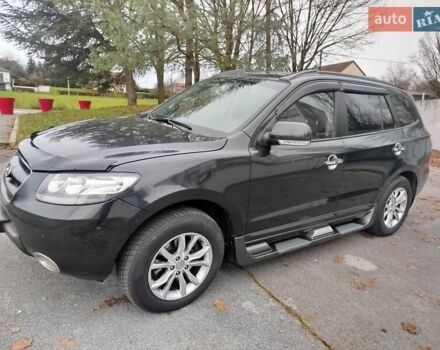 Черный Хендай Санта Фе, объемом двигателя 2.19 л и пробегом 220 тыс. км за 12000 $, фото 1 на Automoto.ua