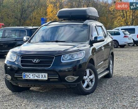 Черный Хендай Санта Фе, объемом двигателя 2.7 л и пробегом 208 тыс. км за 8700 $, фото 3 на Automoto.ua
