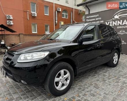 Черный Хендай Санта Фе, объемом двигателя 2.7 л и пробегом 361 тыс. км за 8300 $, фото 3 на Automoto.ua