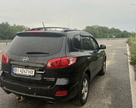 Черный Хендай Санта Фе, объемом двигателя 2.2 л и пробегом 260 тыс. км за 10000 $, фото 5 на Automoto.ua