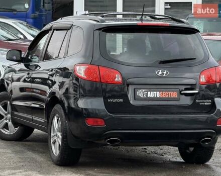 Черный Хендай Санта Фе, объемом двигателя 2.2 л и пробегом 280 тыс. км за 10700 $, фото 4 на Automoto.ua