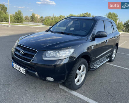 Черный Хендай Санта Фе, объемом двигателя 2.66 л и пробегом 327 тыс. км за 8200 $, фото 15 на Automoto.ua