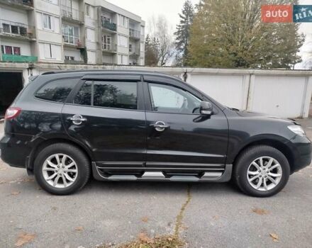 Черный Хендай Санта Фе, объемом двигателя 2.19 л и пробегом 220 тыс. км за 12000 $, фото 7 на Automoto.ua