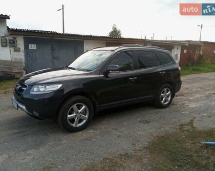 Черный Хендай Санта Фе, объемом двигателя 2.66 л и пробегом 221 тыс. км за 8700 $, фото 12 на Automoto.ua