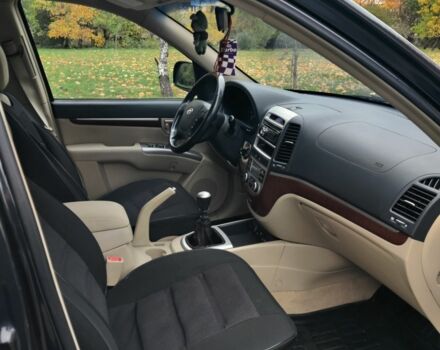 Черный Хендай Санта Фе, объемом двигателя 2.2 л и пробегом 198 тыс. км за 7500 $, фото 8 на Automoto.ua