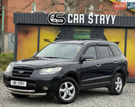 Черный Хендай Санта Фе, объемом двигателя 2.2 л и пробегом 159 тыс. км за 11300 $, фото 1 на Automoto.ua