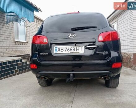 Черный Хендай Санта Фе, объемом двигателя 2.19 л и пробегом 263 тыс. км за 11200 $, фото 1 на Automoto.ua