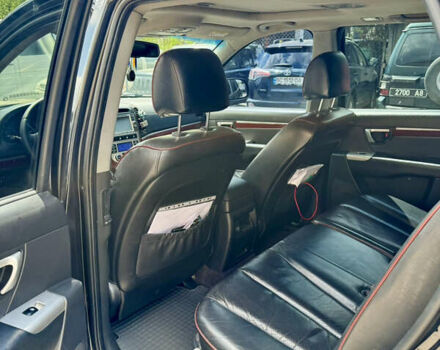 Черный Хендай Санта Фе, объемом двигателя 2.66 л и пробегом 323 тыс. км за 9500 $, фото 9 на Automoto.ua