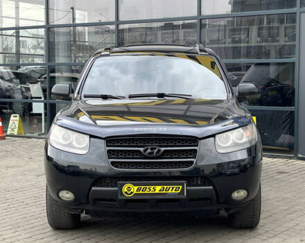 Черный Хендай Санта Фе, объемом двигателя 2.5 л и пробегом 209 тыс. км за 11200 $, фото 1 на Automoto.ua