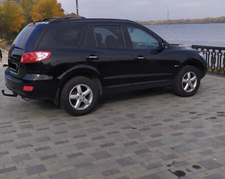 Черный Хендай Санта Фе, объемом двигателя 2.19 л и пробегом 208 тыс. км за 9200 $, фото 3 на Automoto.ua