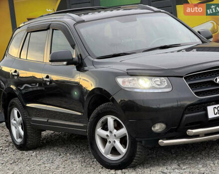 Черный Хендай Санта Фе, объемом двигателя 2.2 л и пробегом 159 тыс. км за 11300 $, фото 7 на Automoto.ua