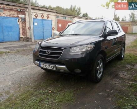 Черный Хендай Санта Фе, объемом двигателя 2.66 л и пробегом 221 тыс. км за 8700 $, фото 4 на Automoto.ua