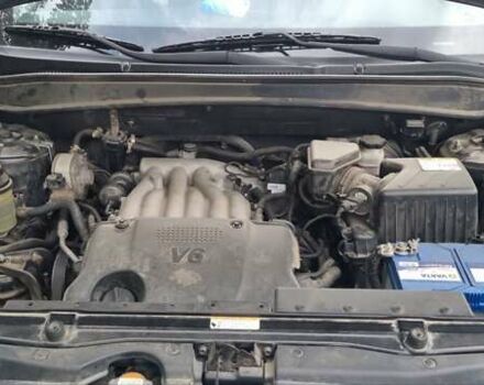 Черный Хендай Санта Фе, объемом двигателя 2.66 л и пробегом 141 тыс. км за 10600 $, фото 5 на Automoto.ua