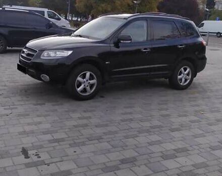 Черный Хендай Санта Фе, объемом двигателя 2.19 л и пробегом 208 тыс. км за 9200 $, фото 1 на Automoto.ua