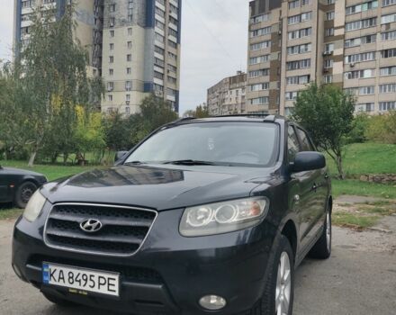 Черный Хендай Санта Фе, объемом двигателя 2.2 л и пробегом 198 тыс. км за 7500 $, фото 1 на Automoto.ua