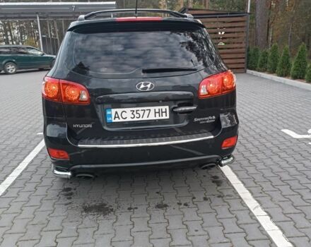 Черный Хендай Санта Фе, объемом двигателя 2.2 л и пробегом 269 тыс. км за 275 $, фото 4 на Automoto.ua