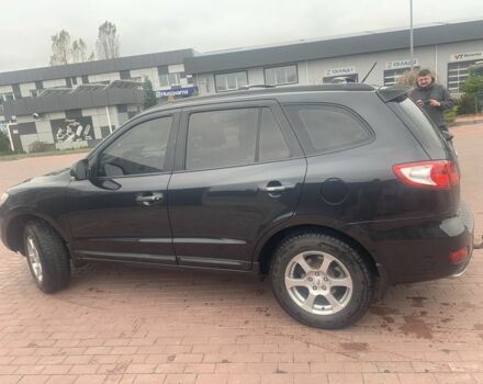 Черный Хендай Санта Фе, объемом двигателя 2.2 л и пробегом 236 тыс. км за 8900 $, фото 5 на Automoto.ua