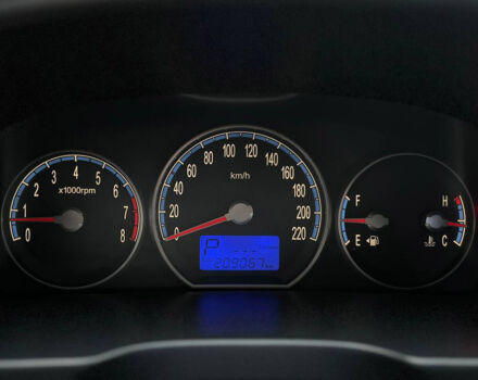 Черный Хендай Санта Фе, объемом двигателя 2.5 л и пробегом 209 тыс. км за 11200 $, фото 12 на Automoto.ua