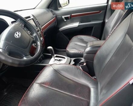 Черный Хендай Санта Фе, объемом двигателя 2.19 л и пробегом 263 тыс. км за 11200 $, фото 2 на Automoto.ua