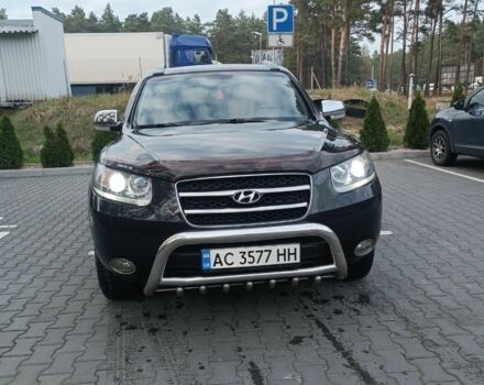 Черный Хендай Санта Фе, объемом двигателя 2.2 л и пробегом 269 тыс. км за 275 $, фото 1 на Automoto.ua