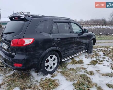 Черный Хендай Санта Фе, объемом двигателя 2.19 л и пробегом 198 тыс. км за 10900 $, фото 3 на Automoto.ua