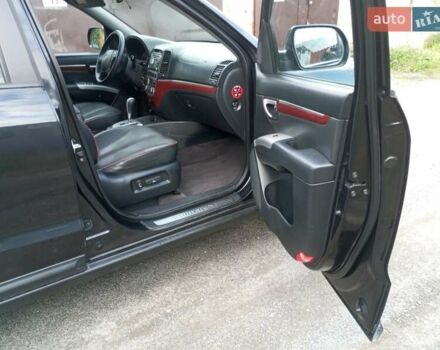 Черный Хендай Санта Фе, объемом двигателя 2.66 л и пробегом 221 тыс. км за 8700 $, фото 10 на Automoto.ua