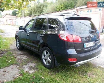 Черный Хендай Санта Фе, объемом двигателя 2.66 л и пробегом 221 тыс. км за 8700 $, фото 6 на Automoto.ua