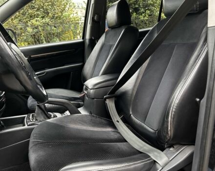 Черный Хендай Санта Фе, объемом двигателя 2.2 л и пробегом 278 тыс. км за 6400 $, фото 4 на Automoto.ua