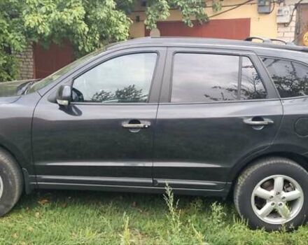 Черный Хендай Санта Фе, объемом двигателя 2.66 л и пробегом 141 тыс. км за 10600 $, фото 4 на Automoto.ua