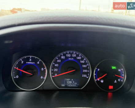 Чорний Хендай Санта Фе, об'ємом двигуна 2.2 л та пробігом 163 тис. км за 9999 $, фото 11 на Automoto.ua