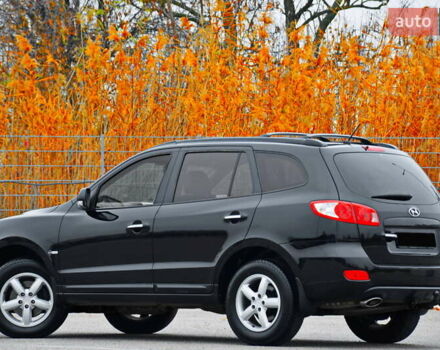 Черный Хендай Санта Фе, объемом двигателя 2.2 л и пробегом 112 тыс. км за 12300 $, фото 2 на Automoto.ua