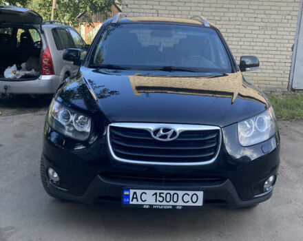 Черный Хендай Санта Фе, объемом двигателя 2.2 л и пробегом 230 тыс. км за 12350 $, фото 4 на Automoto.ua