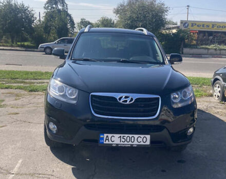 Черный Хендай Санта Фе, объемом двигателя 2.2 л и пробегом 230 тыс. км за 12350 $, фото 1 на Automoto.ua
