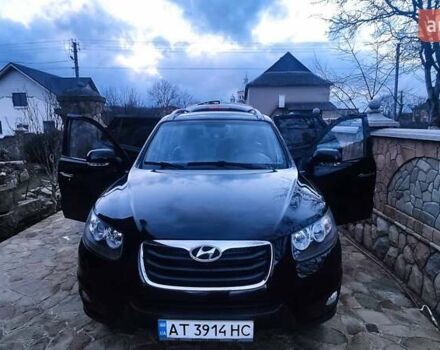 Черный Хендай Санта Фе, объемом двигателя 2 л и пробегом 227 тыс. км за 13300 $, фото 6 на Automoto.ua