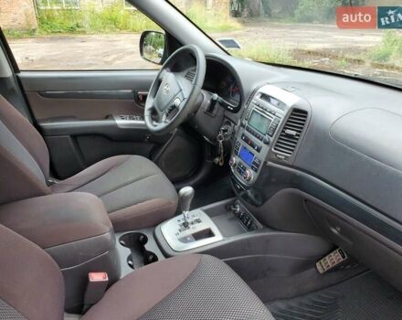 Черный Хендай Санта Фе, объемом двигателя 2.2 л и пробегом 203 тыс. км за 11800 $, фото 5 на Automoto.ua