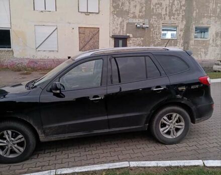 Черный Хендай Санта Фе, объемом двигателя 2.2 л и пробегом 250 тыс. км за 12900 $, фото 1 на Automoto.ua