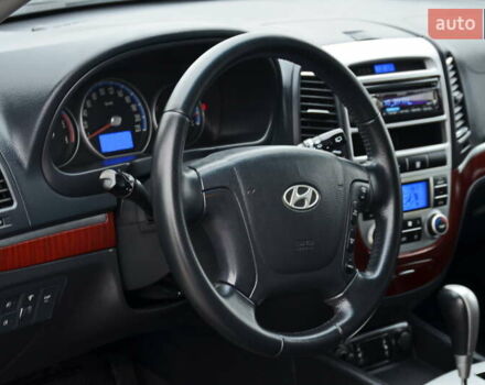 Черный Хендай Санта Фе, объемом двигателя 2.2 л и пробегом 112 тыс. км за 12300 $, фото 6 на Automoto.ua