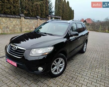 Черный Хендай Санта Фе, объемом двигателя 2.2 л и пробегом 250 тыс. км за 12550 $, фото 2 на Automoto.ua