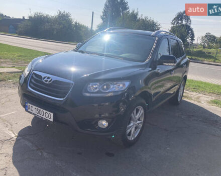 Черный Хендай Санта Фе, объемом двигателя 2.2 л и пробегом 230 тыс. км за 12350 $, фото 3 на Automoto.ua