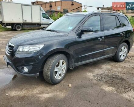 Черный Хендай Санта Фе, объемом двигателя 2.2 л и пробегом 203 тыс. км за 11800 $, фото 19 на Automoto.ua