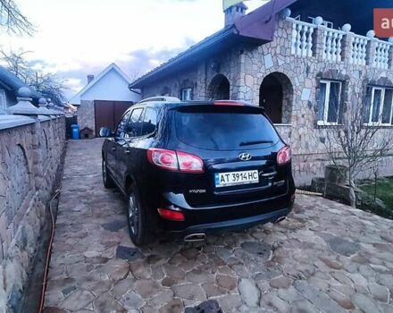 Черный Хендай Санта Фе, объемом двигателя 2 л и пробегом 227 тыс. км за 13300 $, фото 5 на Automoto.ua