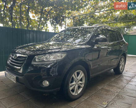 Черный Хендай Санта Фе, объемом двигателя 2.2 л и пробегом 226 тыс. км за 13600 $, фото 3 на Automoto.ua