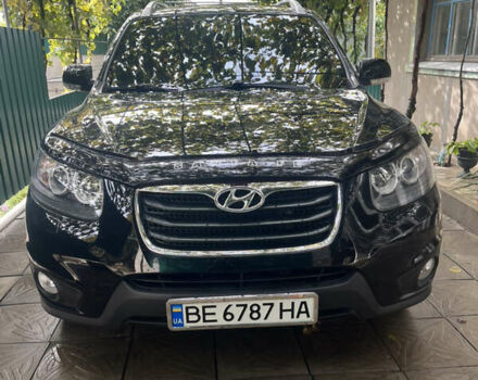 Черный Хендай Санта Фе, объемом двигателя 2.2 л и пробегом 226 тыс. км за 13600 $, фото 1 на Automoto.ua