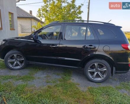 Черный Хендай Санта Фе, объемом двигателя 2.2 л и пробегом 171 тыс. км за 14800 $, фото 2 на Automoto.ua